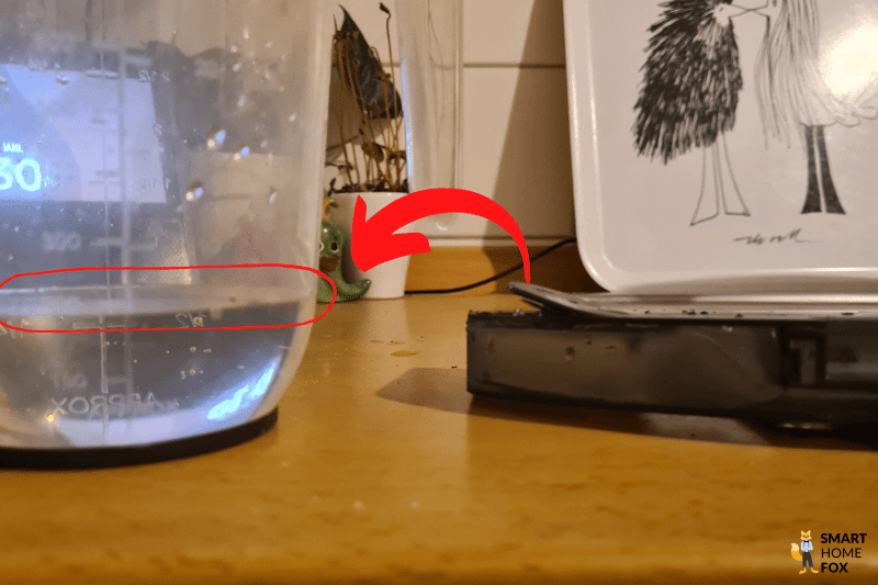 Емкость резервуара для воды Dreame L10s Pro.